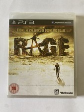 Rage PS3 New MINT CONDITION Sealed Region 2