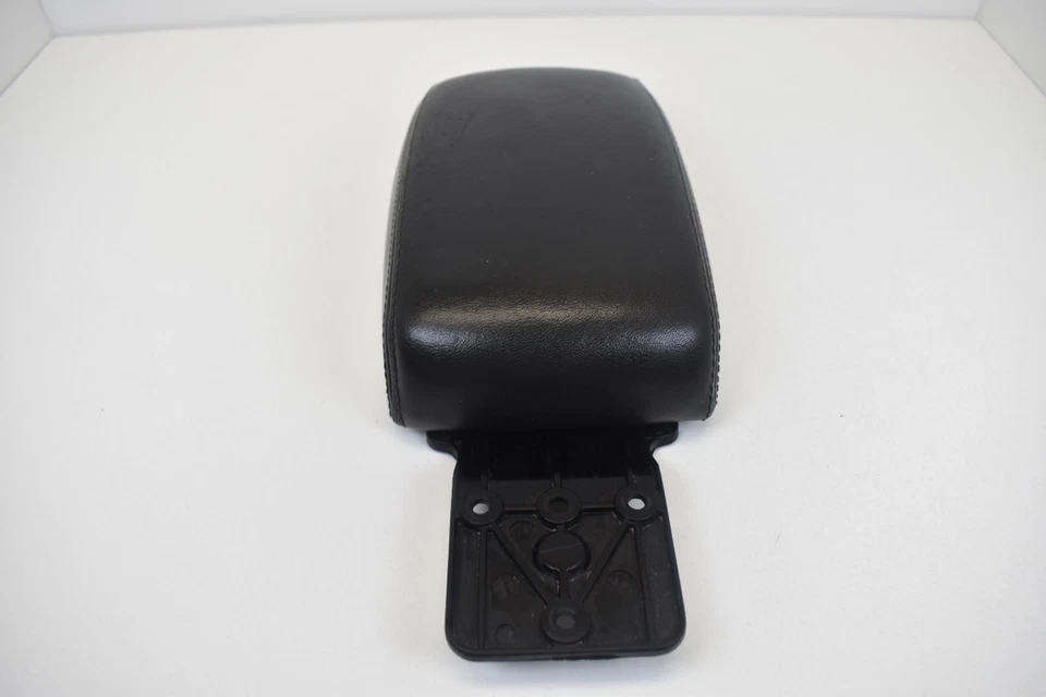 2003 2004 Volvo S40 Center Console Black Leather Armrest Lid Assembly OEM - Image 4 of 4