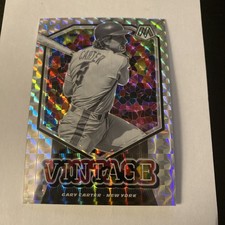 2021 Panini Mosaic - Vintage Gary Carter #V3 Mosaic Prizm