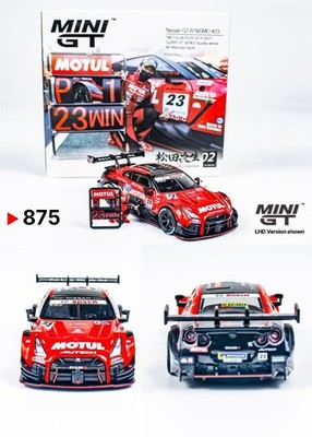 TSM Mini GT 875 Nissan Skyline GT-R NISMO #23 2021 Super GT w