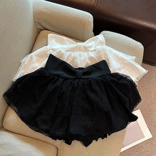 Womens Coquette Bloomers Photoshoot Skort Lolita Skirted Shorts Vintage Casual - Picture 9 of 32