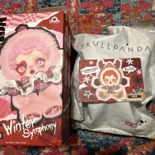 POP MART Skullpanda Winter Symphony Tune Plush Doll Figure Sealed Bag OpenBox