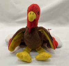 TY Beanie Baby   GOBBLES the Turkey 5.5 in 