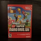 New Super Mario Bros. Wii Nintendo Wii Complete W/ Manual