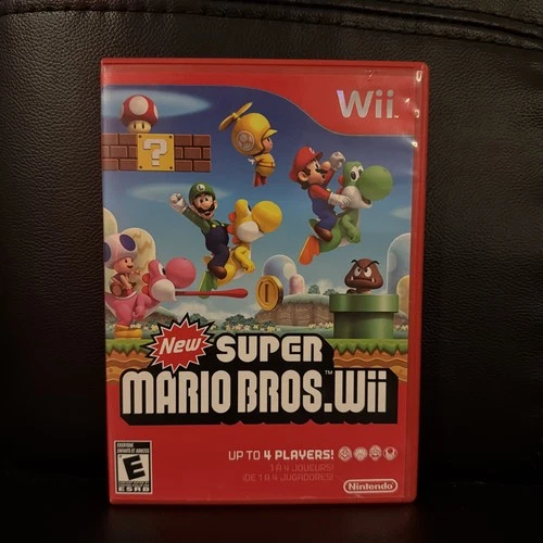 New Super Mario Bros. Wii Nintendo Wii Complete W/ Manual