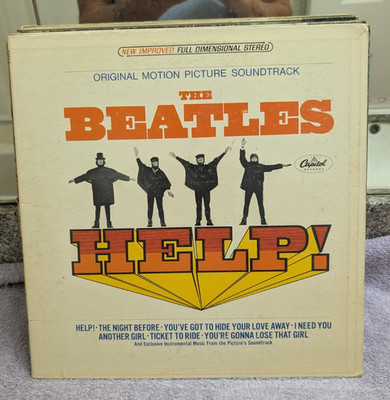 The Beatles Help LP 1965 pressing Another Girl