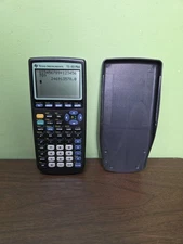 🔥 Texas Instruments TI-83 Plus Graphing Calculator - Black W/ Cover TESTED