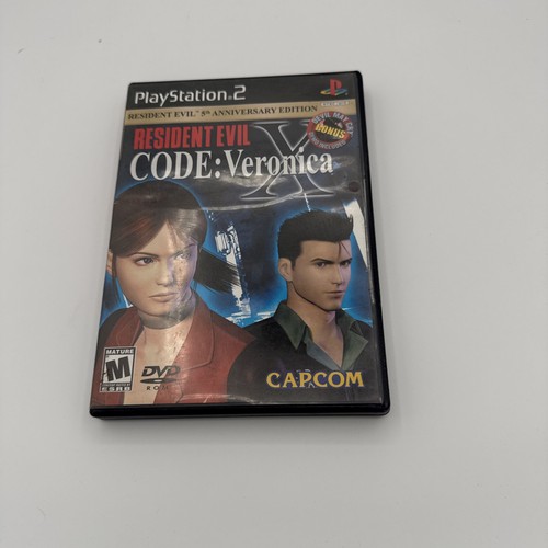 Resident Evil-Code Veronica X - Sony PlayStation 2 ONE DISC ONLY - Picture 1 of 4