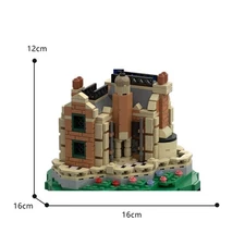 Compatible Horror Building / Iconic Attraction 553 for Halloween Gift