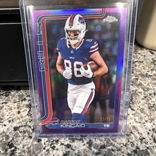 Topps 2025 Chrome Dalton Kincaid Purple #37/75 Buffalo Bills NFL