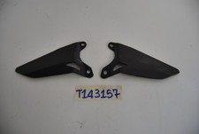 Coppia paratacchi pilota in carbonio Carbon heelplate pair Ducati 848 1098 1198