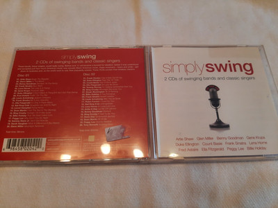 2CD SIMPLY SWING (ARTIE SHAW, GLEN MILLER, COUNT BASIE, PEGGY LEE, ...) (NEUW.)