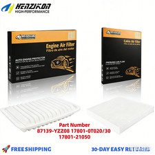 Oe Replacement Engine Cabin Air Filter Set For 2009-2019 Toyota Corolla 1.8l Oe Replacement Engine Cabin Air Filter Set For 2009-2019 Toyota Corolla 1.8l