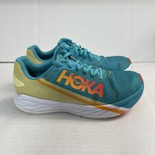 Hoka One One Rocket X Men's Size 10 US Scuba Blue Running Shoes Sneakers