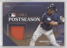 2024 Series 1 Postseason Performance Relics Gold 21/25 Michael Brantley 6n9