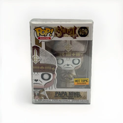 Papa Nihil Funko Pop! Rocks Ghost Vinyl Figure #169 Hot Topic Exclusive