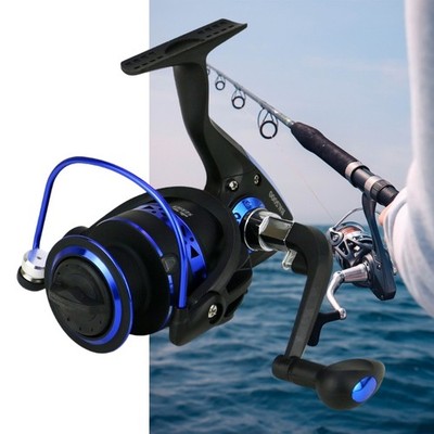 Powerful Rotating Fishings Wheel Replacement 5.5:1 Highly Speed Gear Ratio