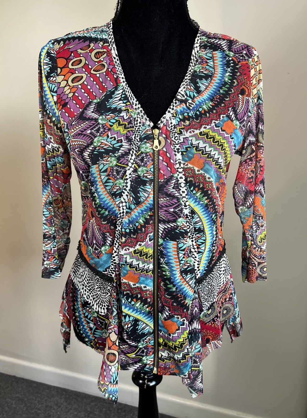 Pause Cafe Colourful Multicoloured Ruffle Lightwe… - image 1