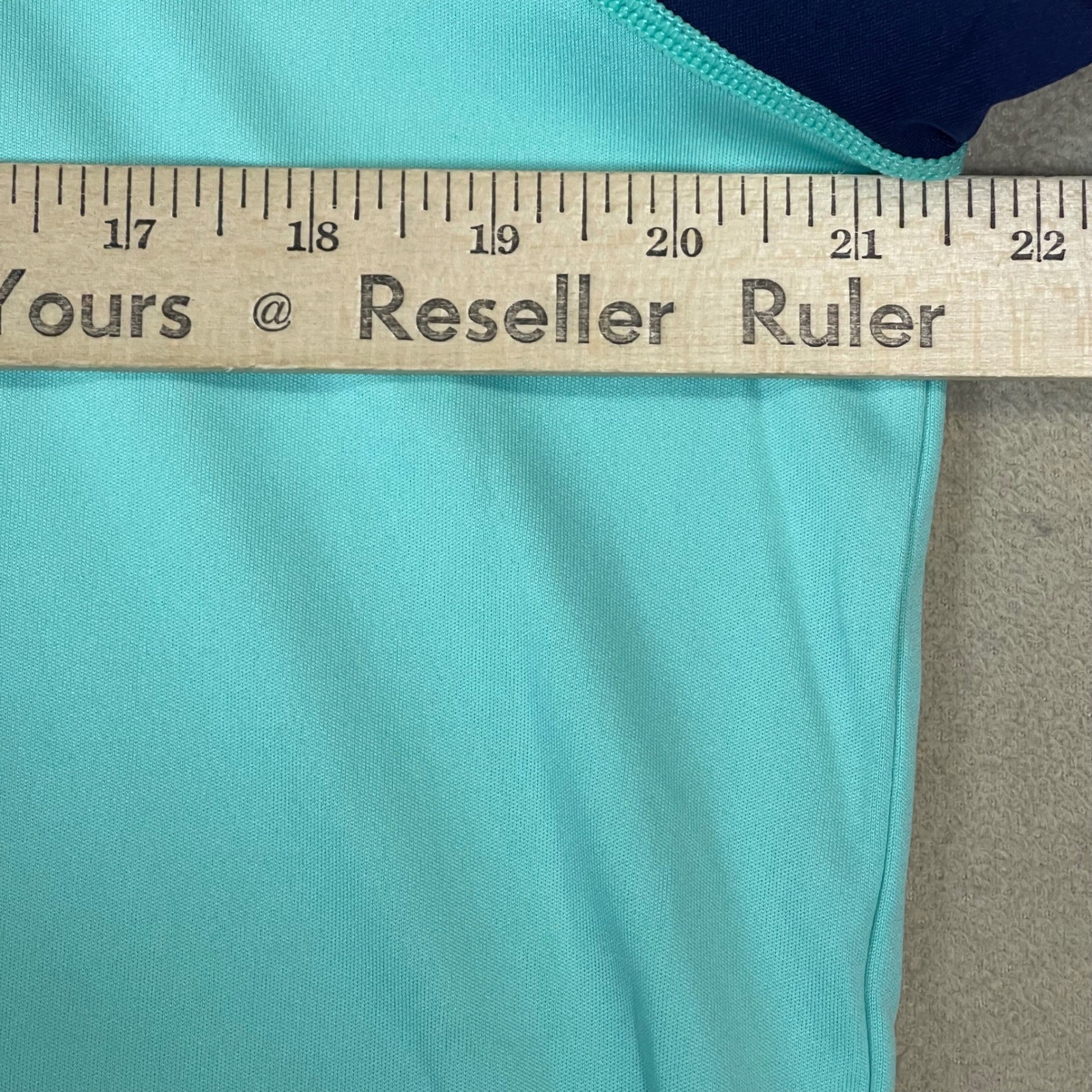 Canterbury Ireland Rugby IRFU Quarter Zip Pullover Shirt Men's Size S Aqua Navy