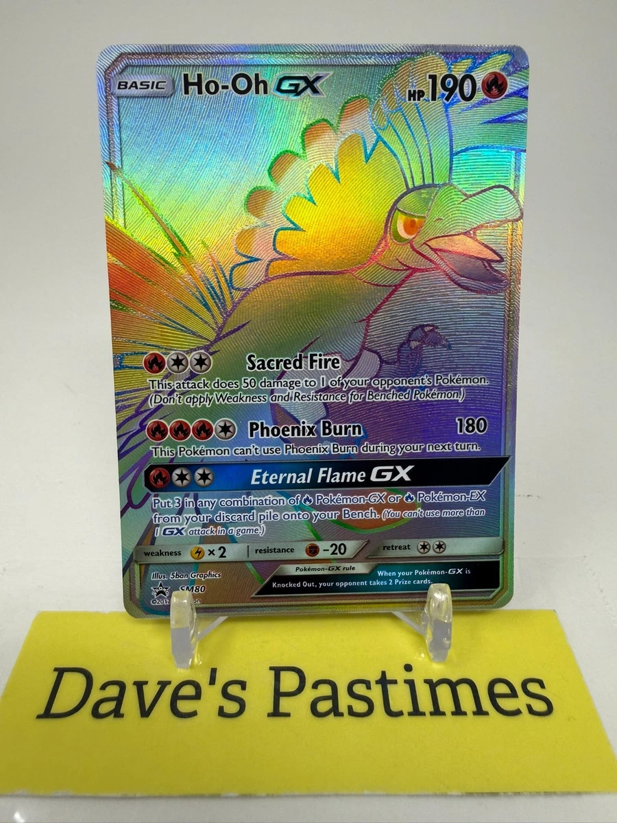 ho oh pokemon card ebay Ho-Oh V 140/195 Full Art NM/M Silver Tempest Pokemon Card