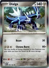 Dialga 095/132 Rare Mega Evolution Pokemon Holo NM