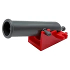 LEGO® Cannon Pirates Red/Black | Vintage Genuine Pirates Ship Accessories