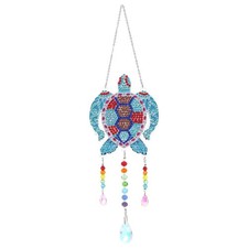 5D Diamond Painting Animal Wind Chimes, Sea Turtle Diamond Paint by Number Ki...