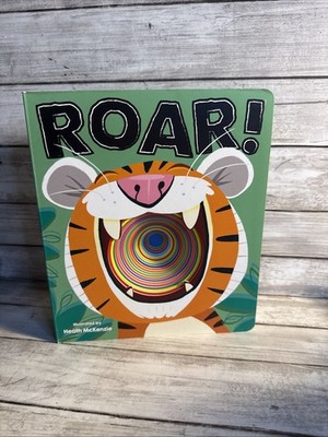 Roar! A Book About Loud Noises Interactive Chunky Diecut Book MSRP $24.99