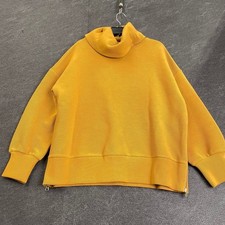 VARLEY Milton Oversized Sweatshirt Women's Size L Gold VAR01116