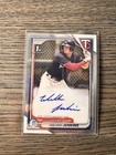2024 Bowman Chrome Walker Jenkins Prospects Autographs #CPA-WJ 1ST Bowman Twins