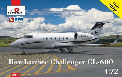 1/72 Amodel 72298 Bombardier Challenger CL-600 Plastic model kit