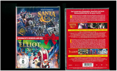ELLIOT DAS KLEINSTE RENTIER & SANTA & CO WER RETTET WEIHNACHTEN? - DVD 2 Filme