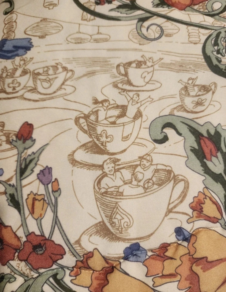 RARO - Colcha ajustada vintage de hotel Disneyland - tamaño queen - hecha en EE. UU. Foto 2 de 4