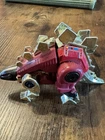 Transformers G2 Snarl Dinobots RED 1992  Hasbro Vintage Action Figure Metal