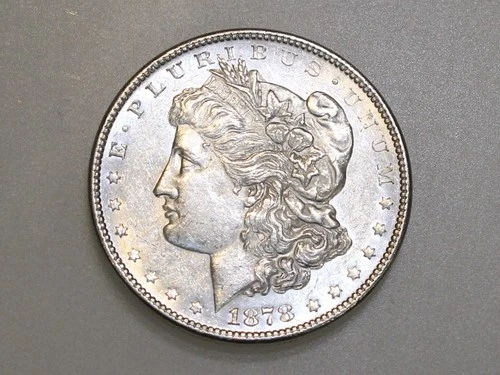 1878-P 7TF $1 MORGAN SILVER ONE DOLLAR PL