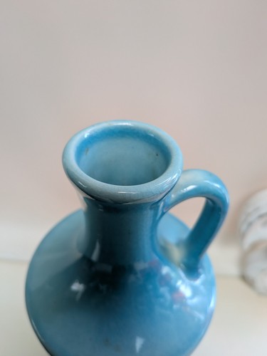 Rookwood 1946 High Relief 11 Inch Blue High Gloss Greek Scene Vase - Picture 8 of 16