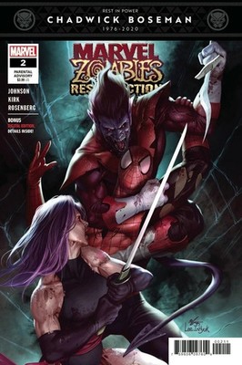 Marvel Zombies 2 Spider-man Nightcrawler Psylocke Cover poster print 14''x20''