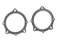 Auto Front/Heck Lautsprecheradapter/Ringe f&uuml;r Tesla Model 3 / Y ab 2017 