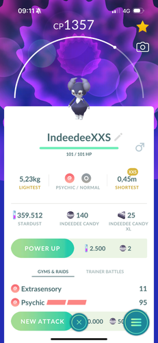 Indeedee XXL or XXS | Tr-de - Picture 3 of 5