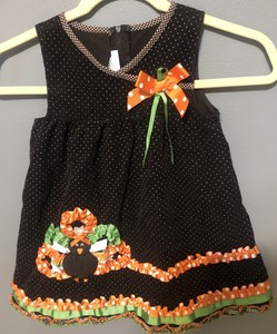 thanksgiving dress 4t
