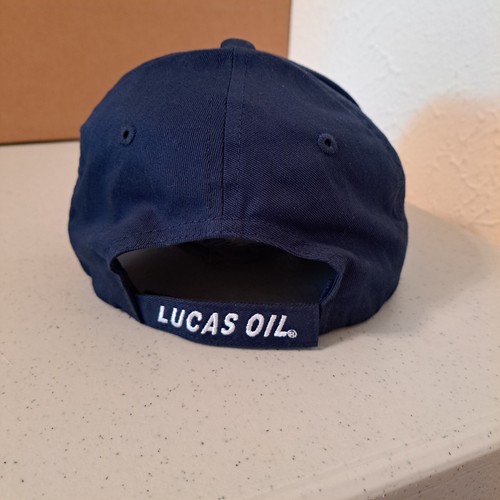 Indiana Pacers Hat Cap NBA Main Gate Lucas Oil Adjustable One Size Fits Most - Picture 5 of 7
