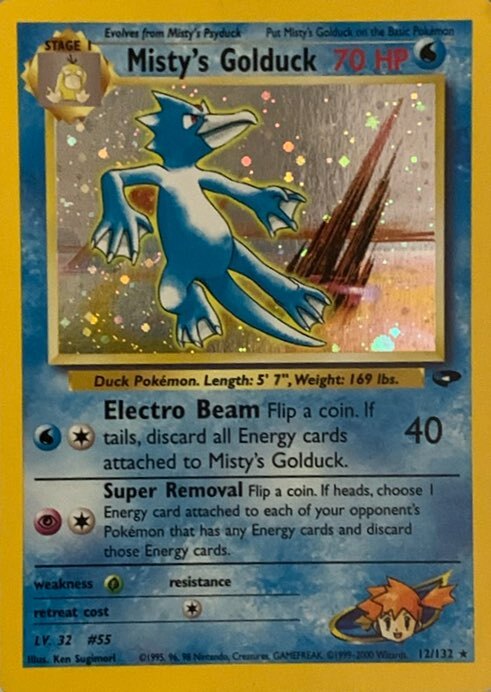 Gym Challenge  Misty's Golduck 