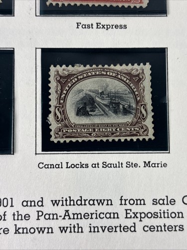 USA 1901 Pan American Expo Set - OG MH - Sc# 294-299 - Picture 6 of 14