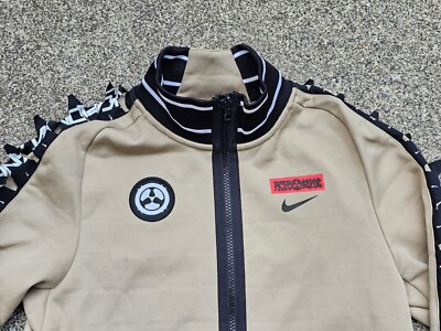 NIKE X ACRONYM Therma-FIT Knit Jacket Mens XS Kahaki Tan NIKE X ACRONYM Therma-FIT Knit Jacket Mens XS Kahaki Tan