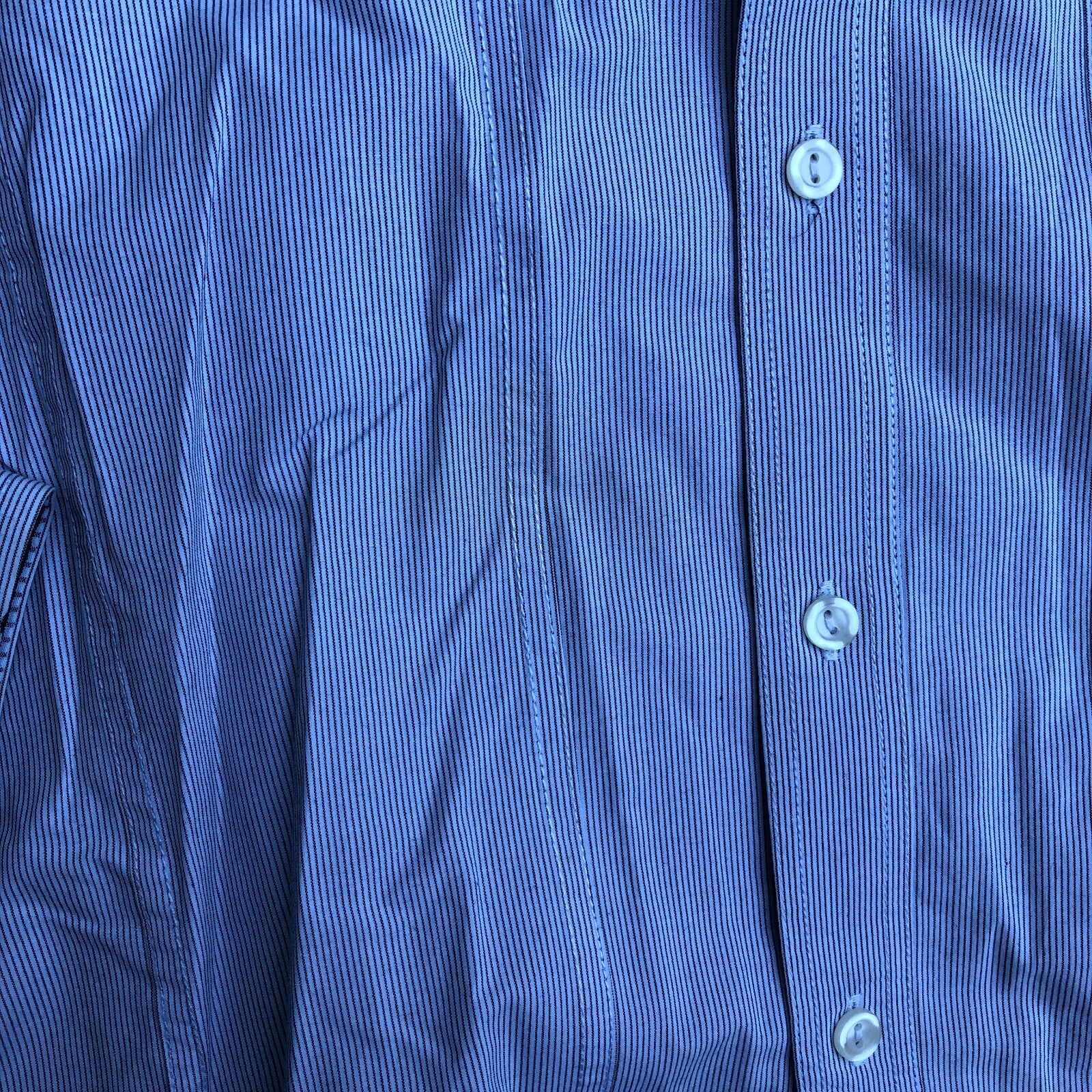 SOVERIGN CODE Button Down Shirt Men's LARGE Blue … - image 3