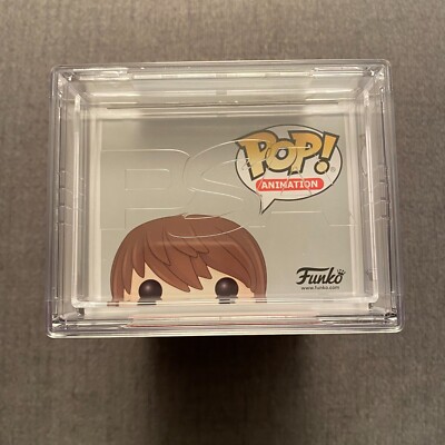 PSA 8.5 Funko Pop! Death Note Light Yagami #216! RARE, RETIRED