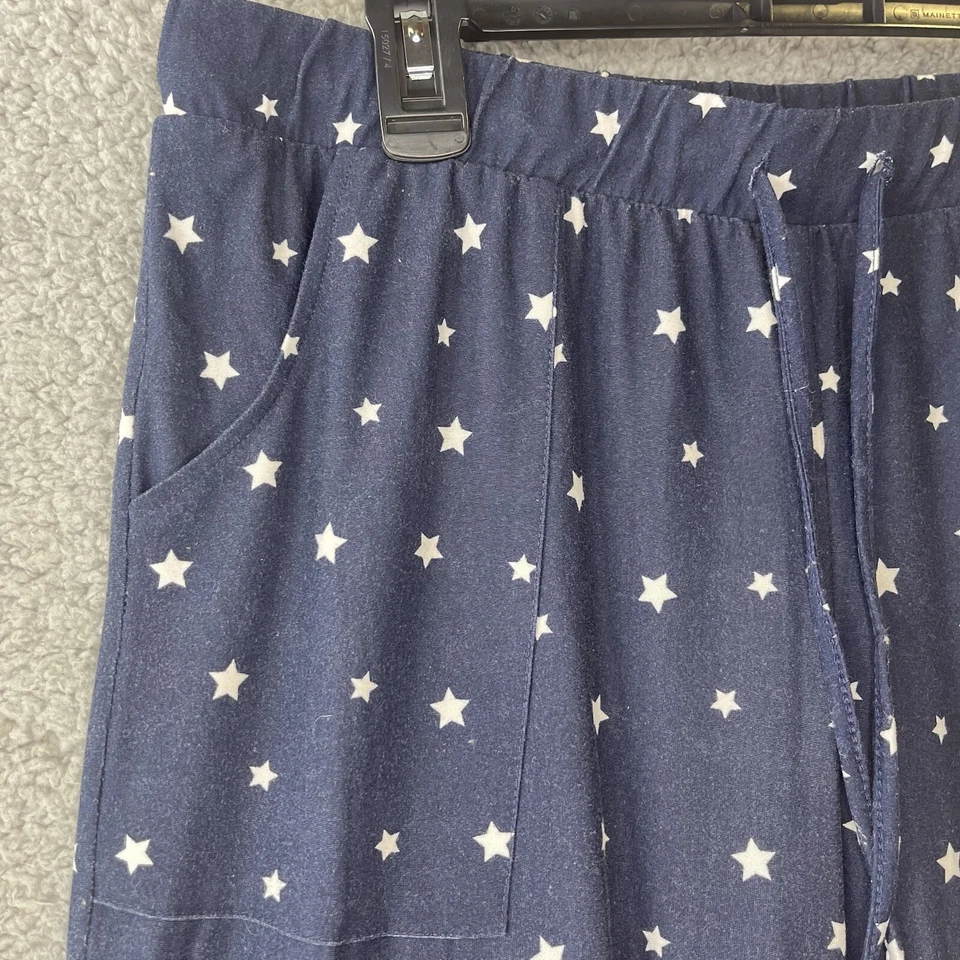 Lucky Brand женщин Sleepwear брюки маленький синий звезды Flowy свободного кроя карманы - Изображение 2 из 4