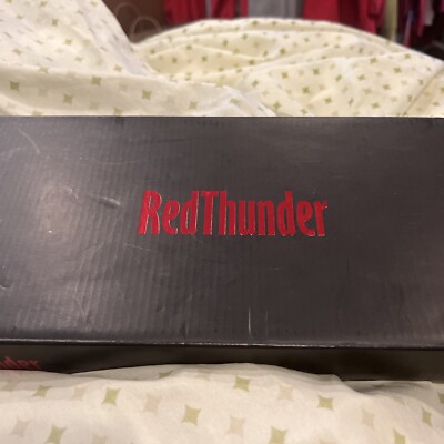 RedThunder K10 Wireless Gaming Keyboard Rechargeable 3000mAh 2.4G LED - WHITE