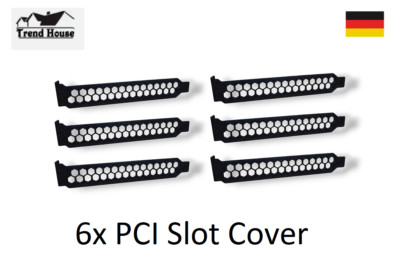   Computer PC PCI Slot Cover Connector Standard Vented Plate Bracket Plate ATX