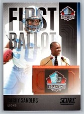 2022 Score - First Ballot #FB-BS Barry Sanders 